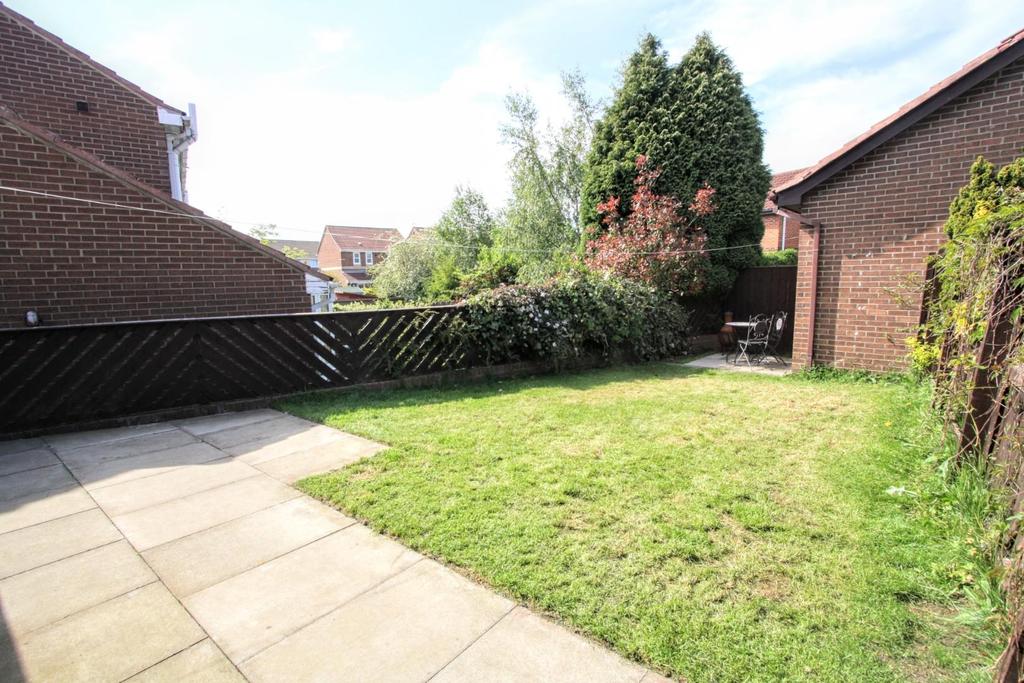 Rear garden