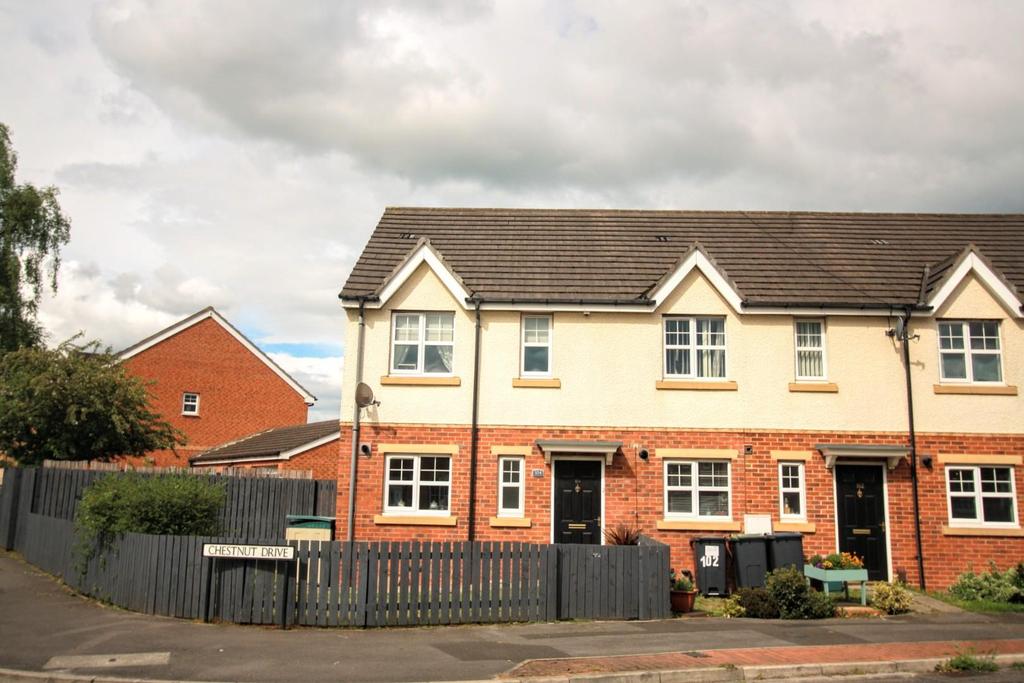 Chestnut Drive, Darlington 3 bed end of terrace house £109,995