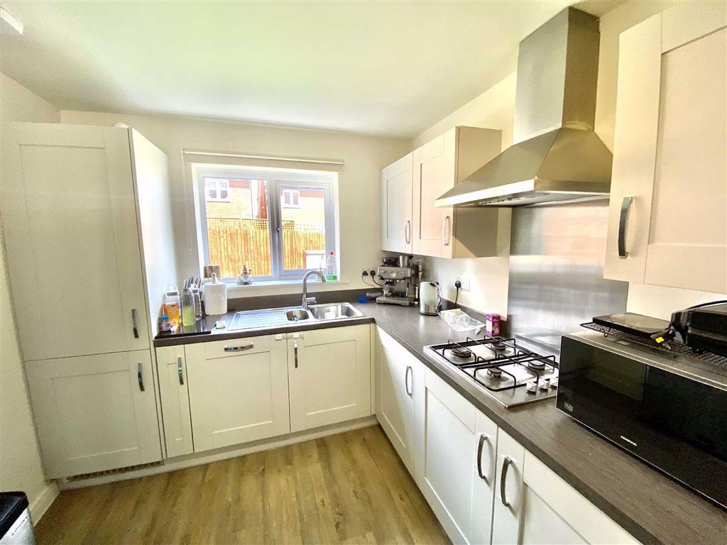 Modern fitted kitchen (rear)