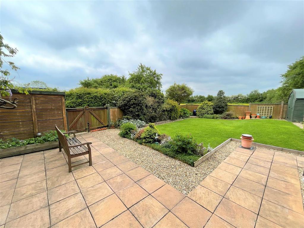 Rear garden