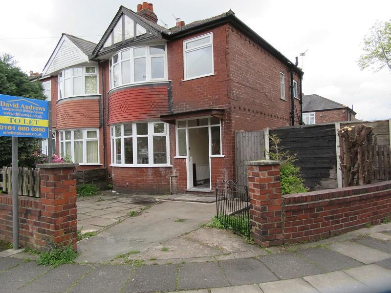 Kings Road, Firswood, Manchester, M16 3 bed semidetached house £995