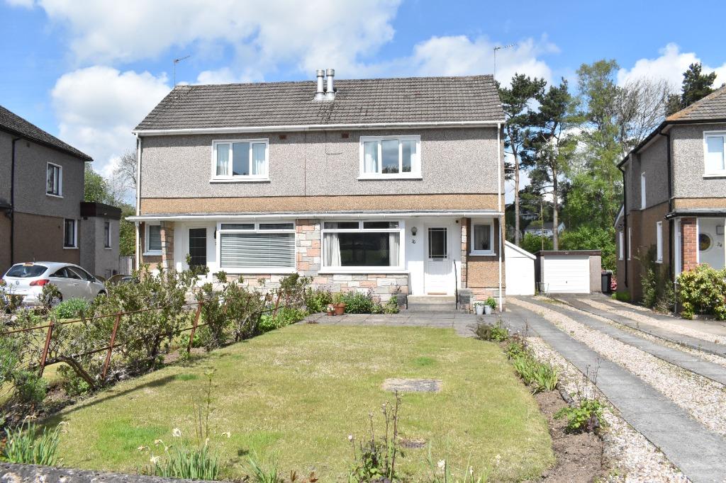 Rowan Drive, Bearsden, East Dunbartonshire, G61 3HJ 2 bed semidetached