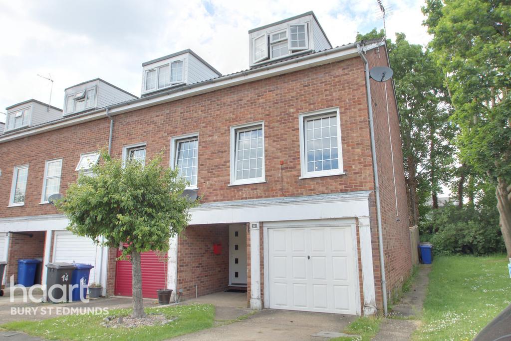 Unicorn Place, Bury St Edmunds 3 bed end of terrace house £290,000