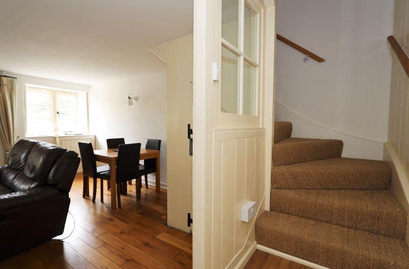 Stairs to first...