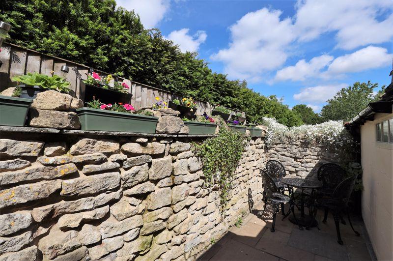 Rear courtyard