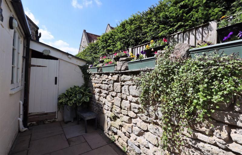 Rear courtyard