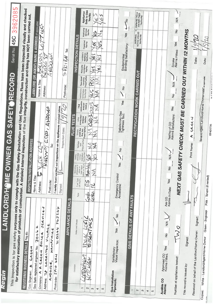 EPC Certificate