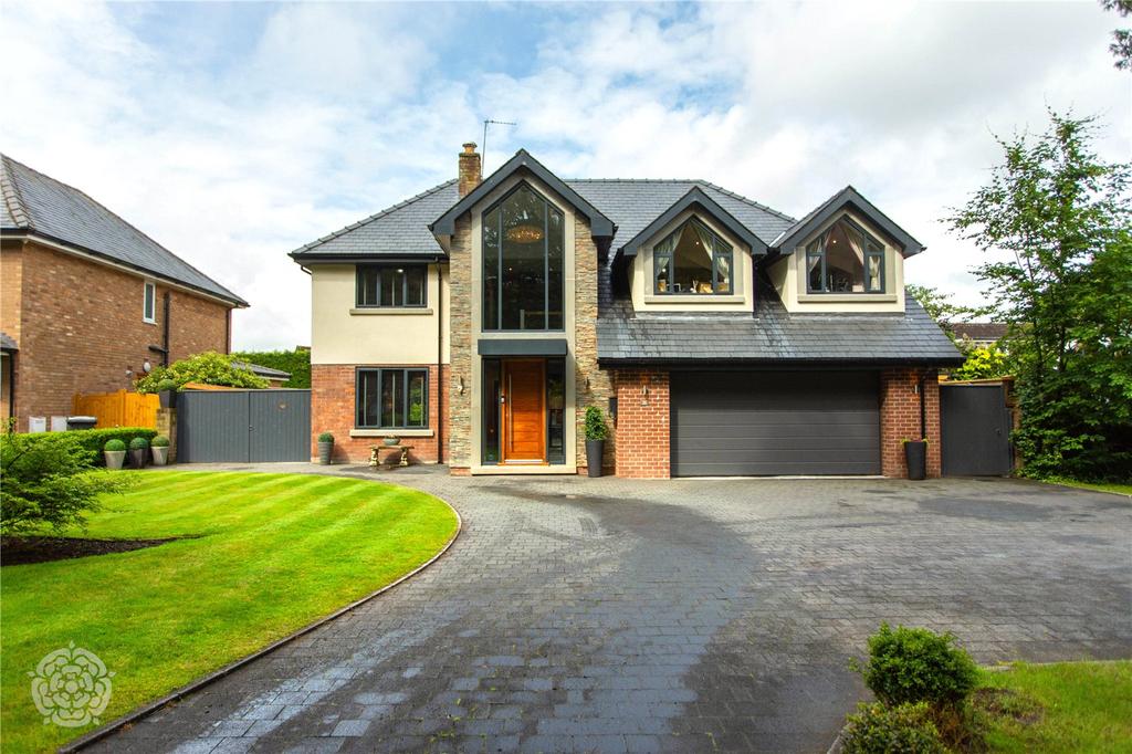 Culcheth Hall Drive, Culcheth, Warrington, WA3 4 bed detached house for