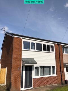 3 bedroom end of terrace house to rent, St. Margaret Way, Wrexham, LL12 7YP