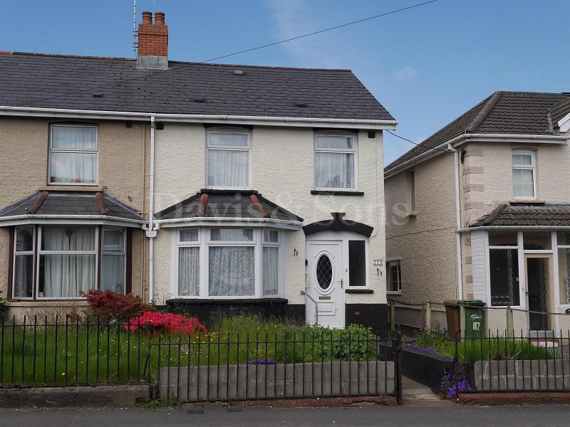 Bedwellty Road, Cefn Fforest, Blackwood, Caerphilly. NP12 3 bed semi