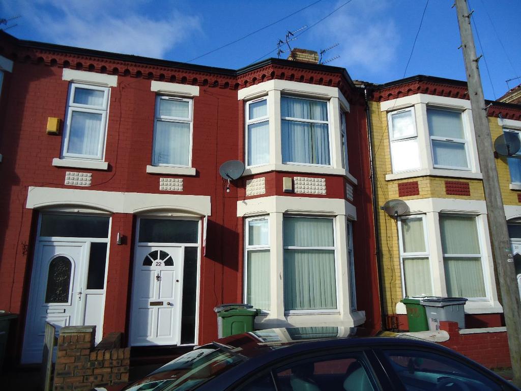 Clarence Road, Wallasey, CH44 3 bed terraced house £550 pcm (£127 pw)