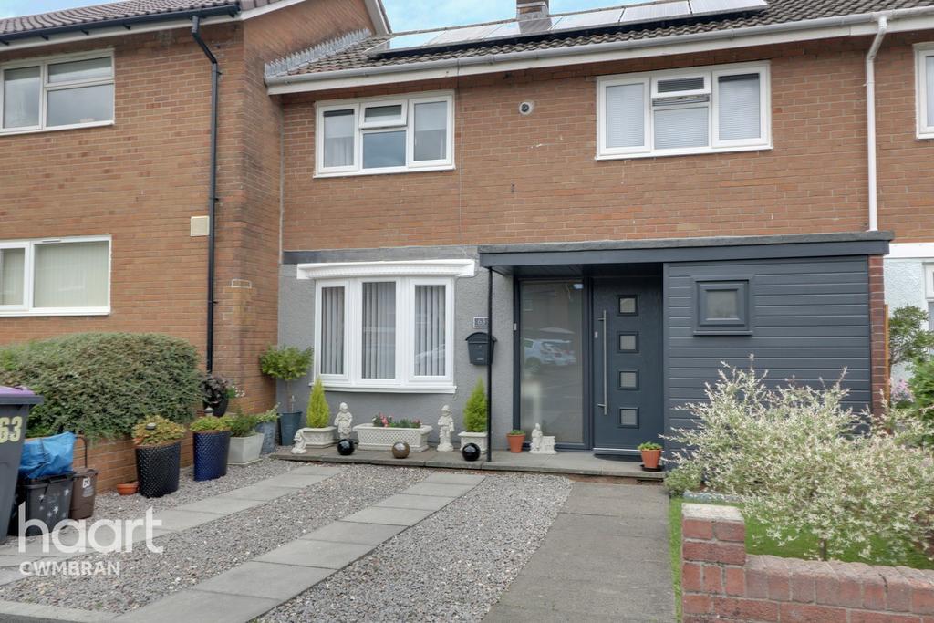Beaumaris Drive, Cwmbran 3 bed terraced house £190,000