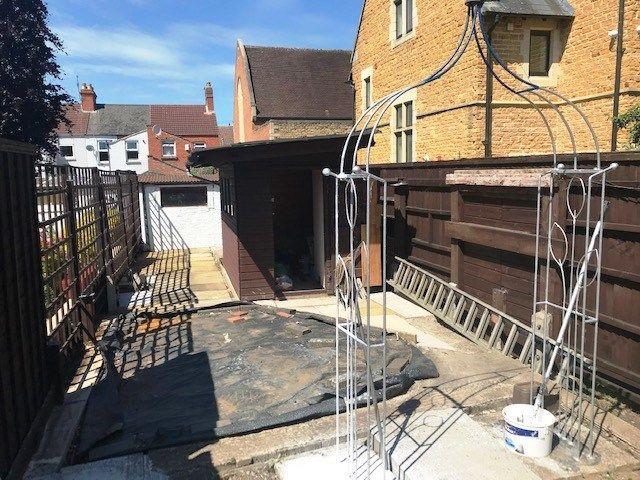 Rear garden