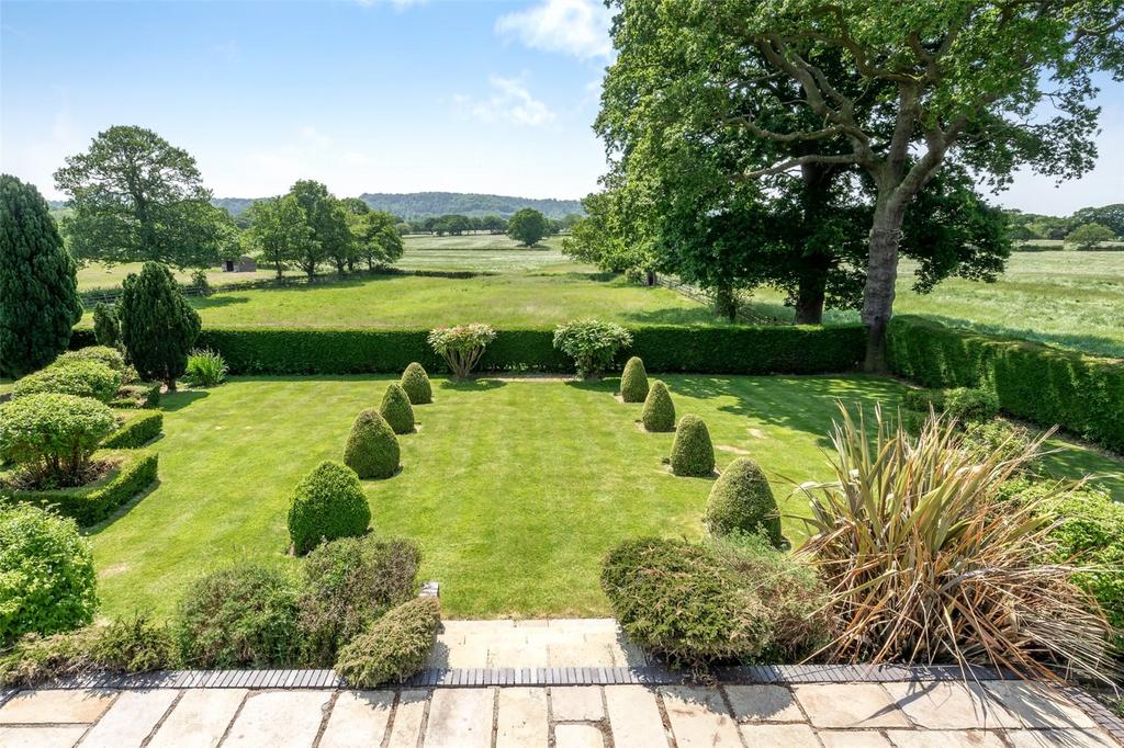 Rear Garden and View