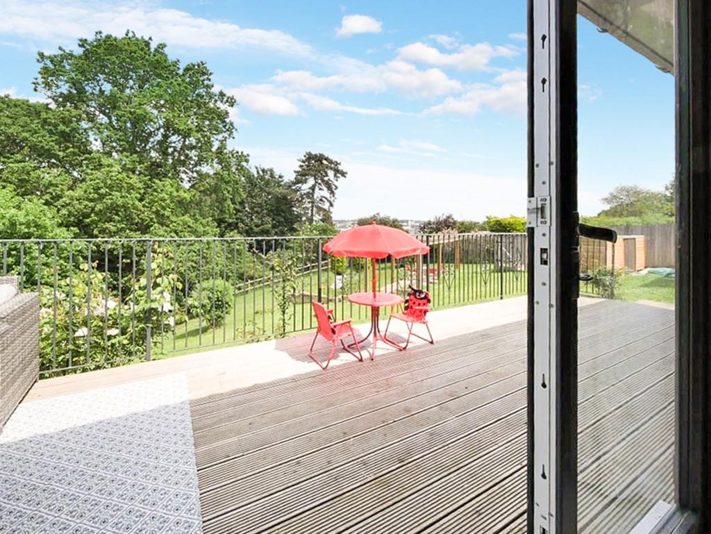 Outlook from sitting room