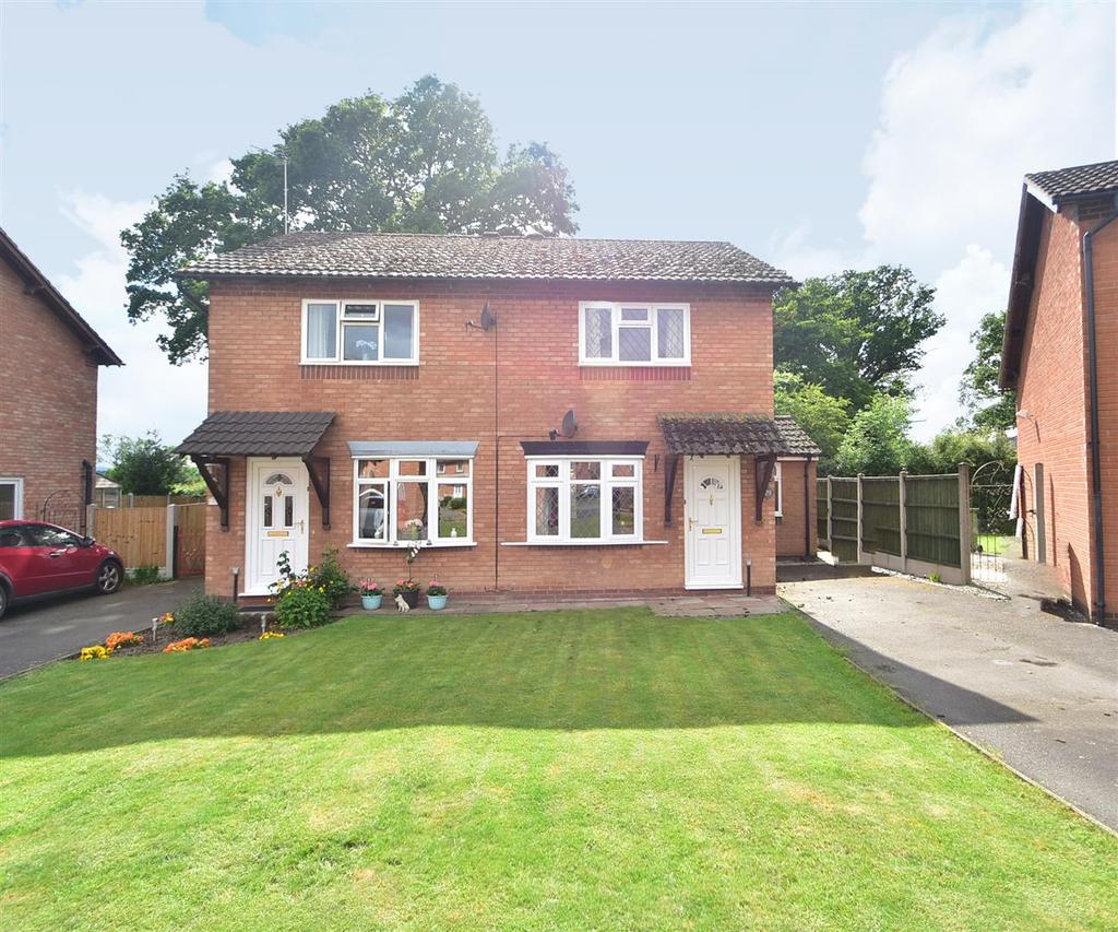 29 West Edge, Bicton Heath, Shrewsbury, SY3 5EZ 2 bed semidetached
