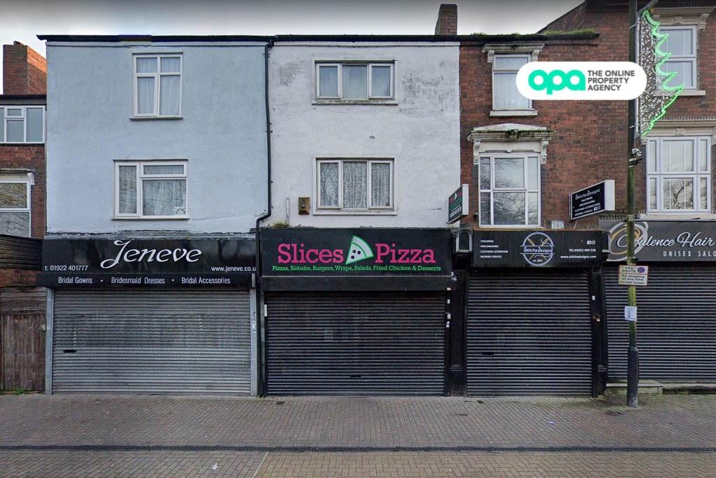 Mixed Use Investment £16,500 p.a Rent High Street, Bloxwich, Walsall