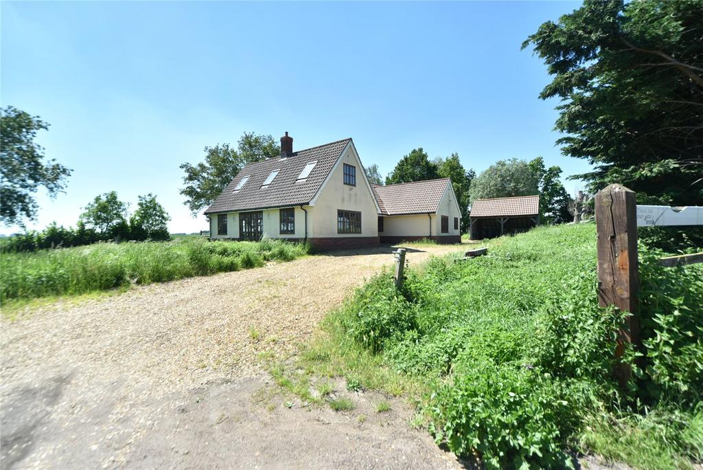 Burnt Fen, Bury St. Edmunds, Suffolk... 5 bed detached house £500,000