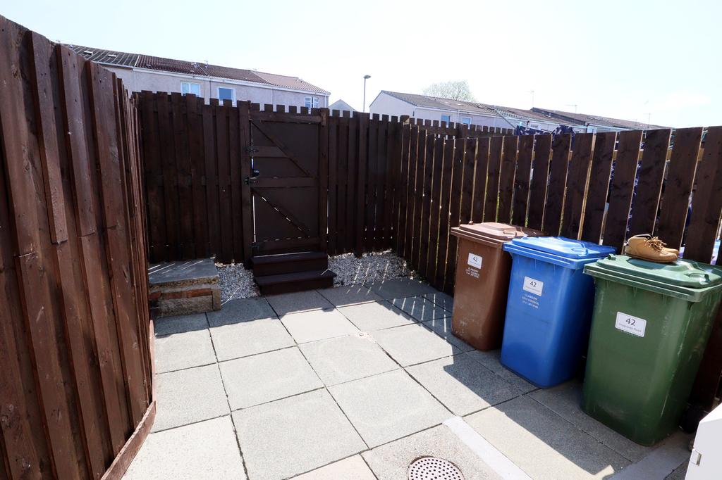 Rear garden