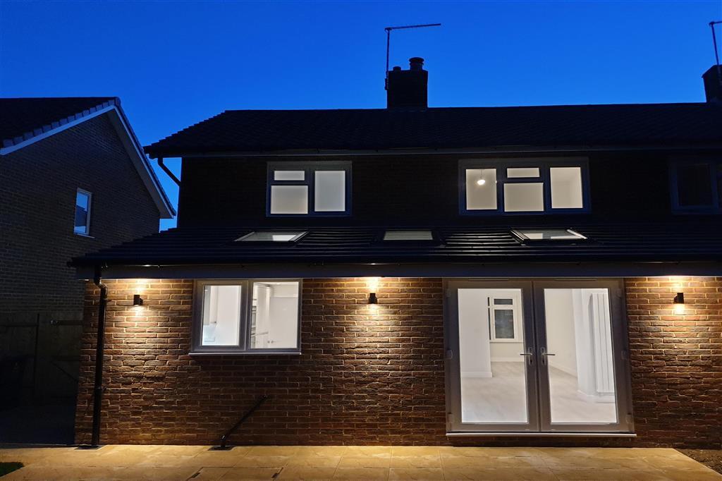 Rear Elevation At Night
