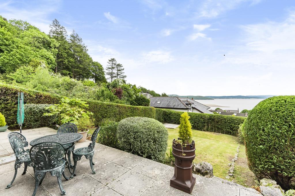 Rear Garden, Terrace and View