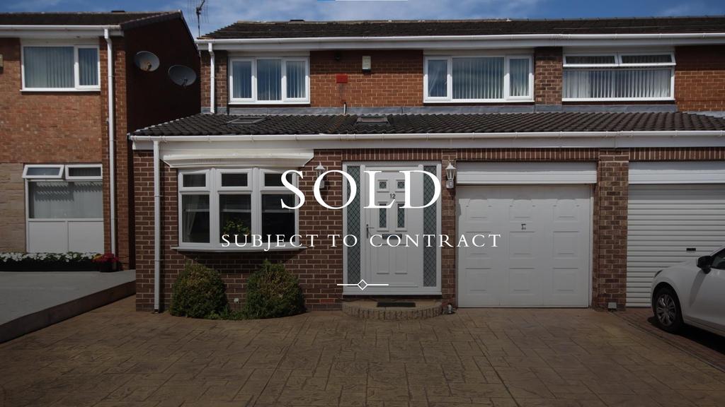 Thorphill Way, High Grange, Billingham, TS23 3UN 3 bed semidetached