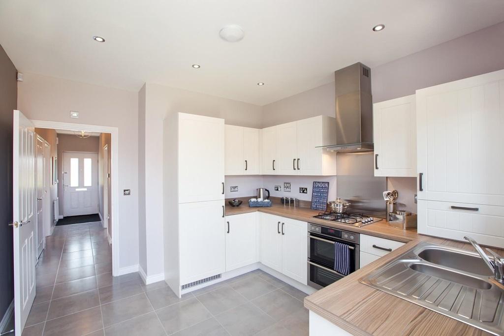 Spacious light and airy kitchen