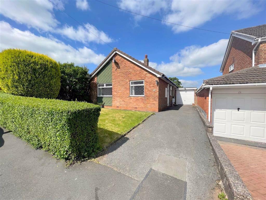 St Edwards Road, Cheddleton 2 bed detached bungalow £160,000