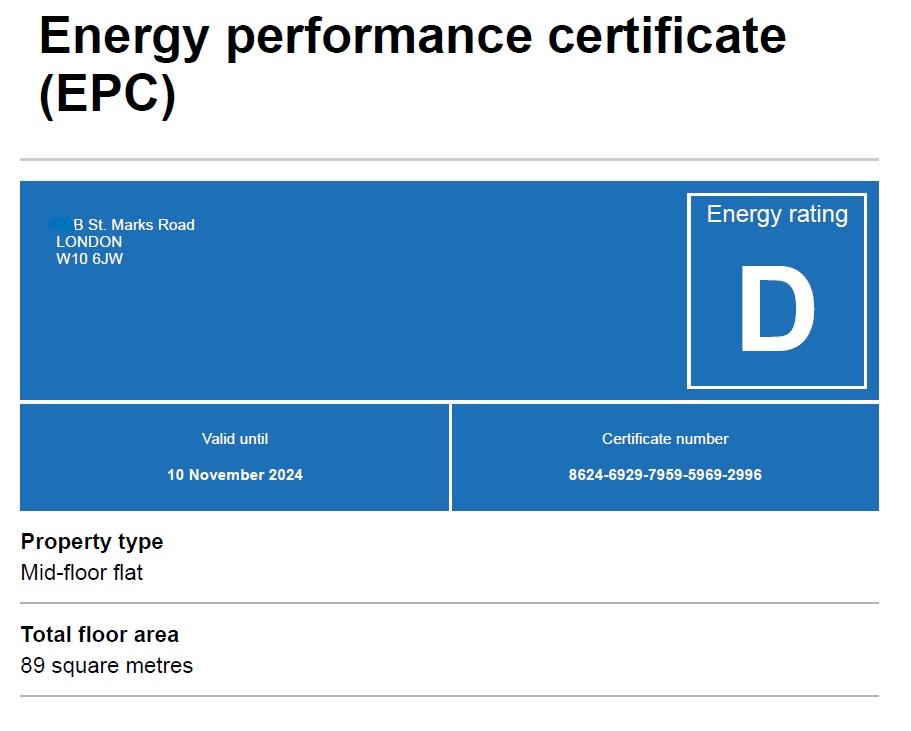 EPC (Contains public sector information licensed under the Open Government Licence v3.0.)