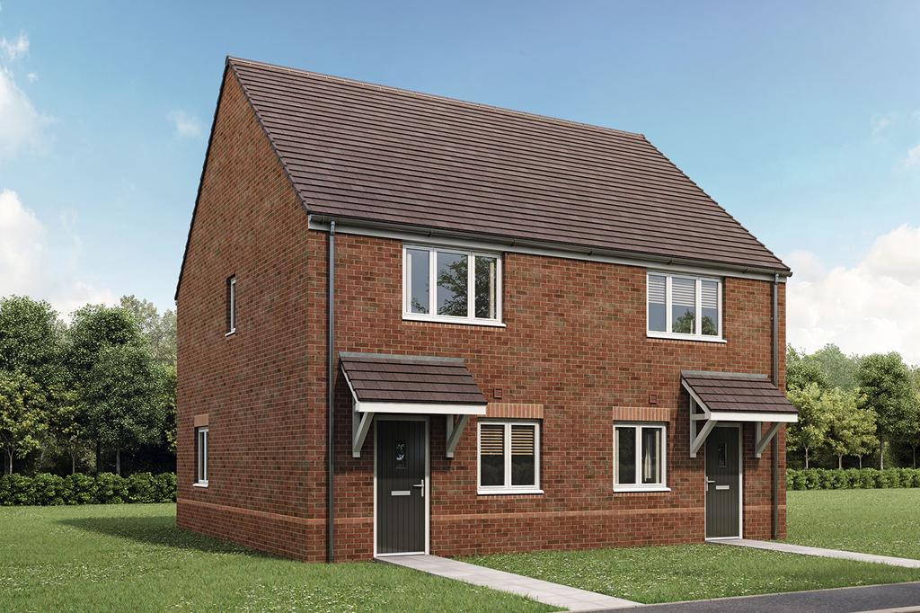 Plot 318, The Hardwick at The Priors, Europa Way CV34 2 bed semi