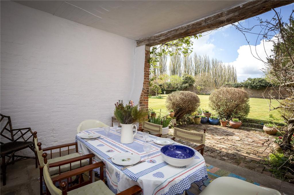 Covered Dining Area