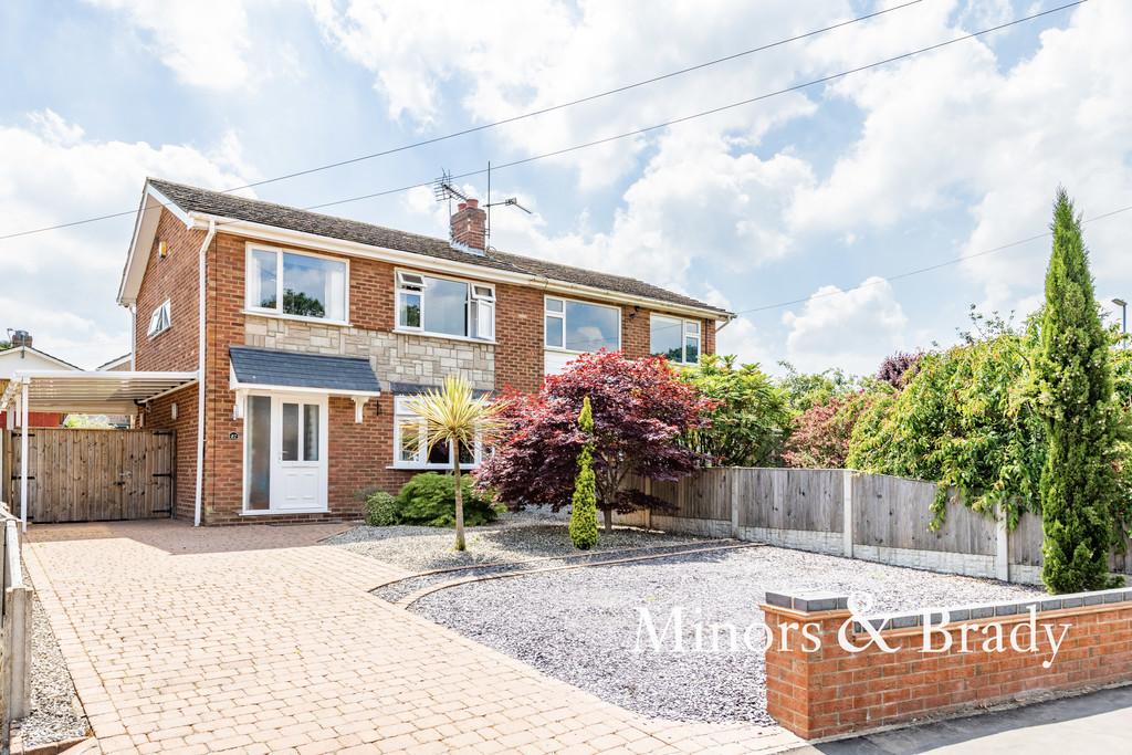 Borrowdale Drive, Norwich 3 bed semidetached house £250,000