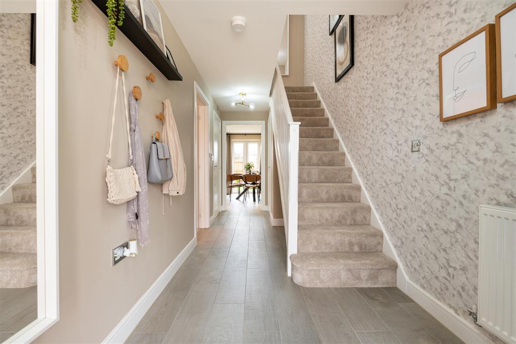 Large hall with handy storage