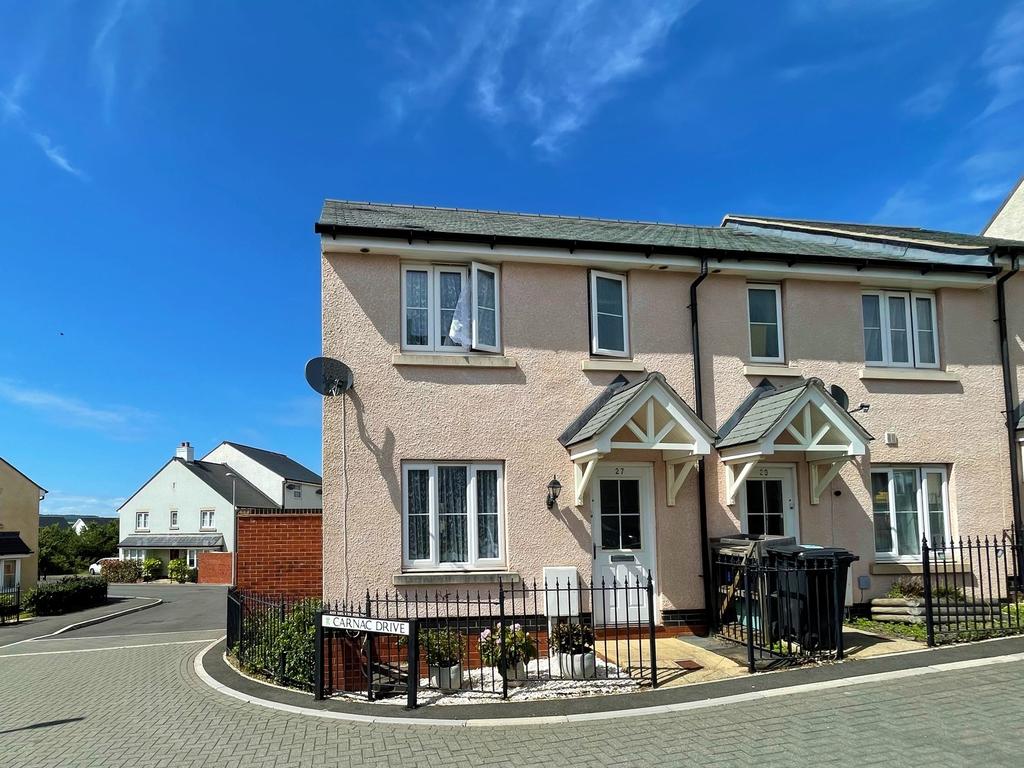 Carnac Drive, Dawlish, EX7 3 bed end of terrace house £265,000