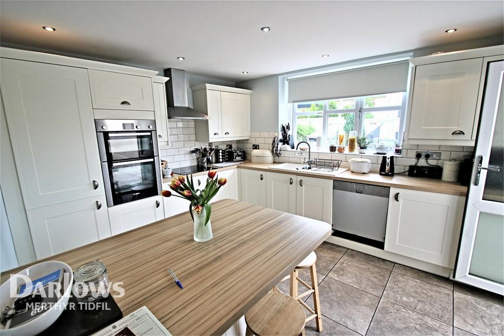 Abercanaid, Merthyr Tydfil 4 bed semidetached house £310,000
