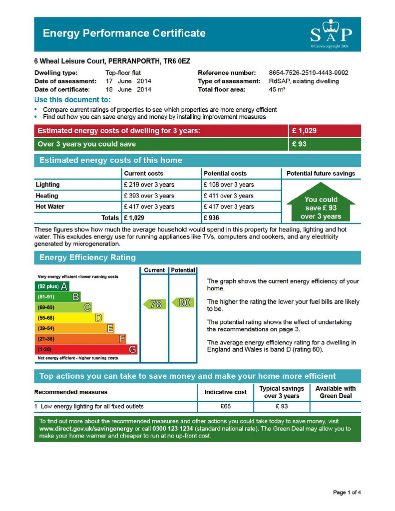EPC Certificate