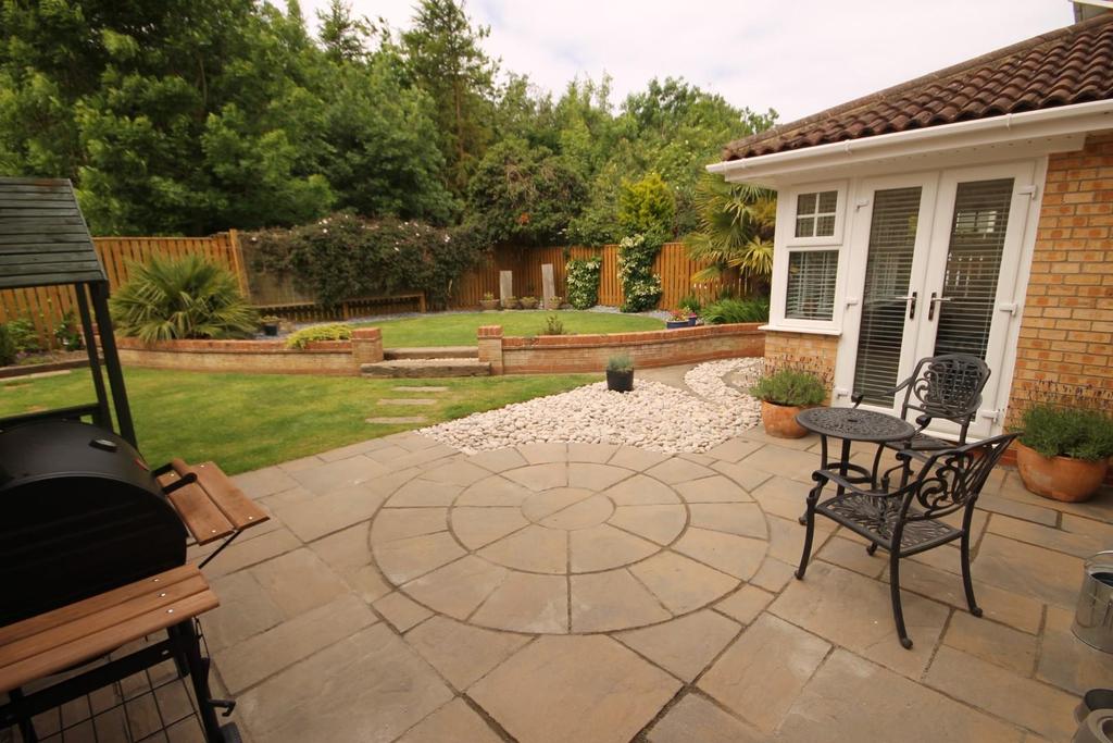 Rear garden
