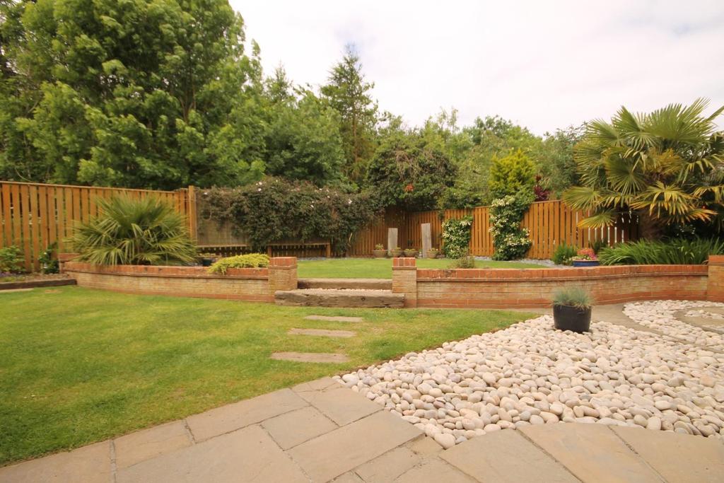 Rear garden