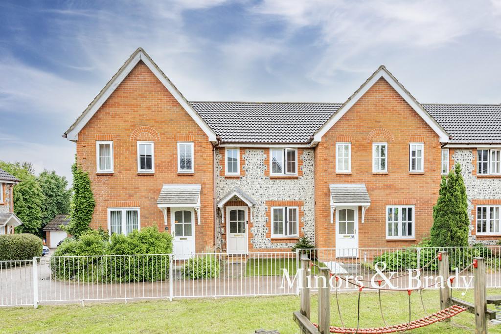 Alan Avenue, Newton Flotman 2 bed terraced house £180,000