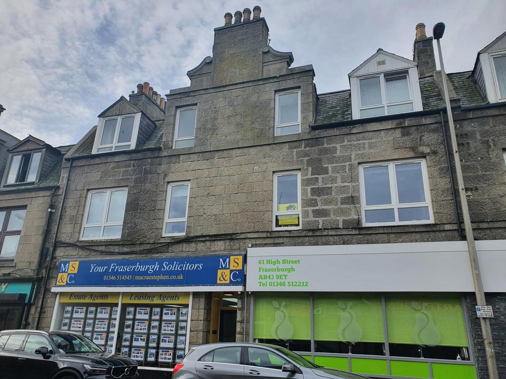 High Street, Fraserburgh, AB43 2 bed flat for sale £33,000
