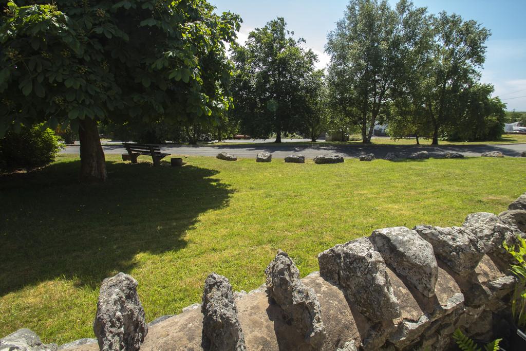 From the property towards the Green