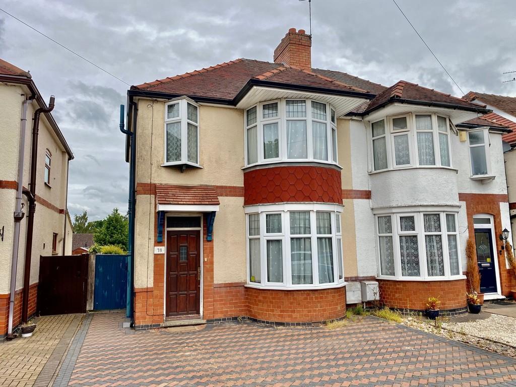 Carisbrook Road, Weddington, Nuneaton 3 bed semidetached house £215,000