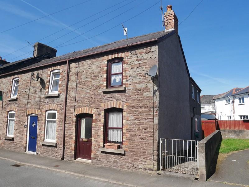 Newmarch Street, Brecon, Powys. 2 bed end of terrace house £169,000