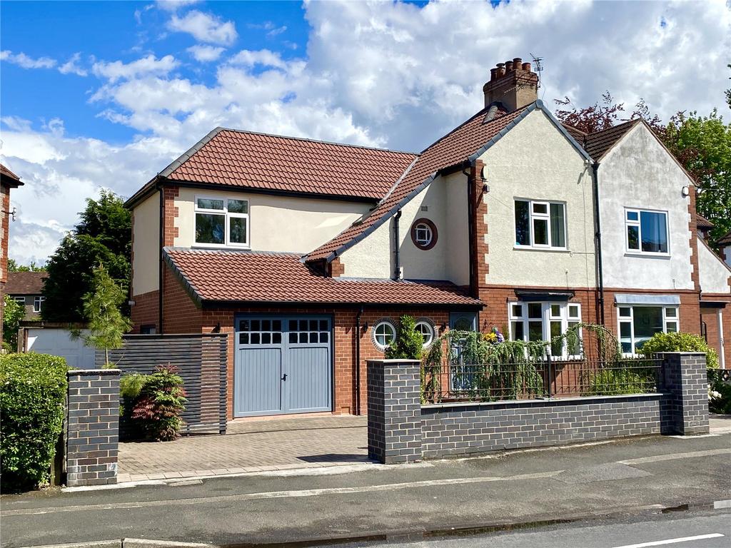 Parrs Wood Road, Didsbury, Manchester, M20 4 bed semidetached house for sale £669,000