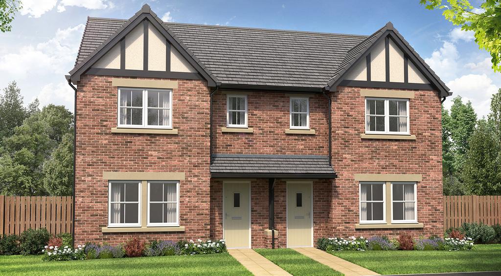 External CGI of 3 bedroom Spencer