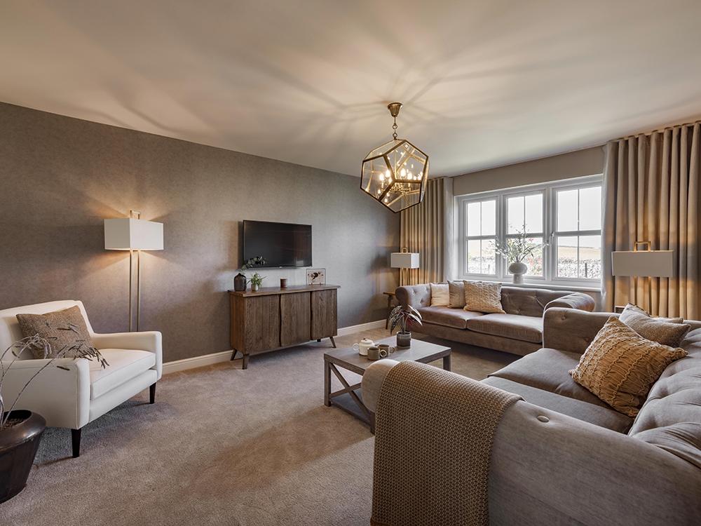 Separate, cosy lounge
