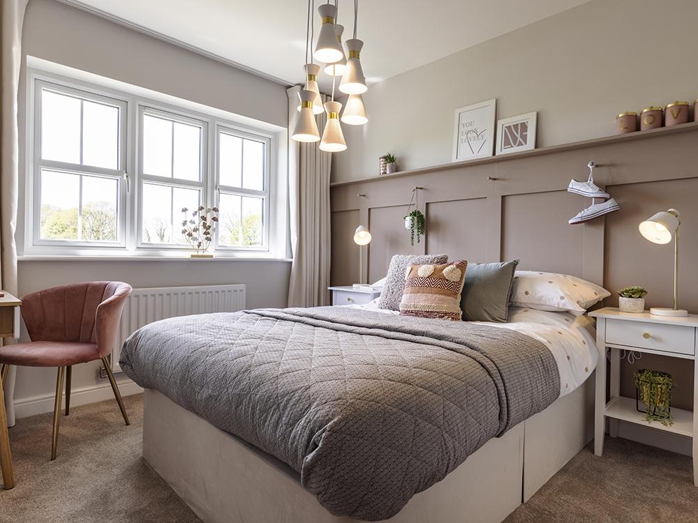 Perfectly sized fourth bedroom