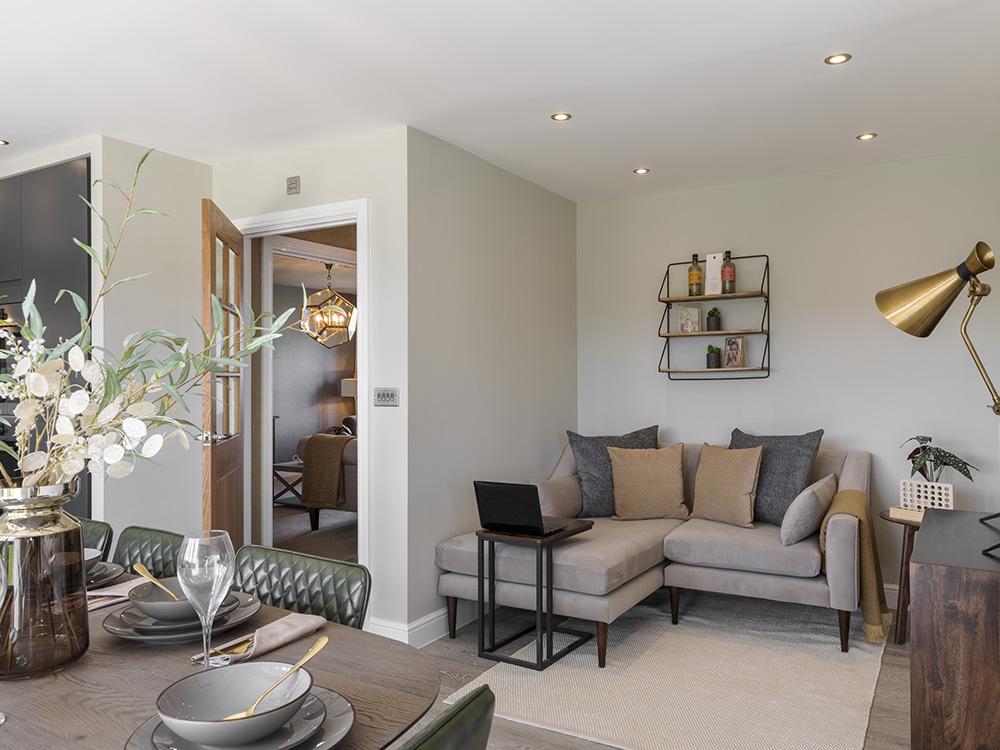Separate family area, space for all the family