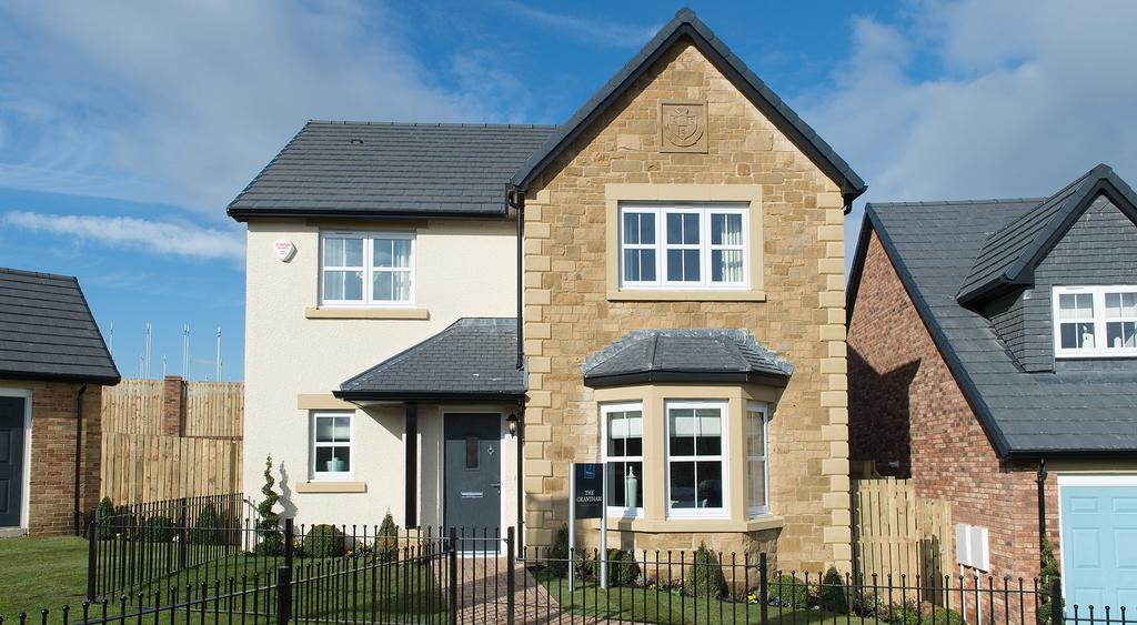 Grantham show home at Fairfields Manor, Crawcrook
