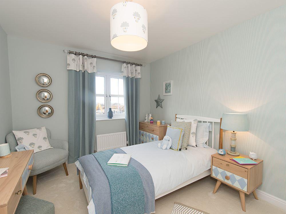 Perfectly sized third bedroom